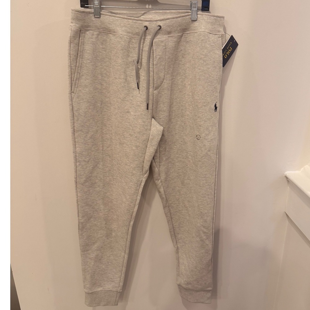 Polo Ralph Lauren Mens Grey Heather Cotton Blend Jogger Pants 710888283003 L